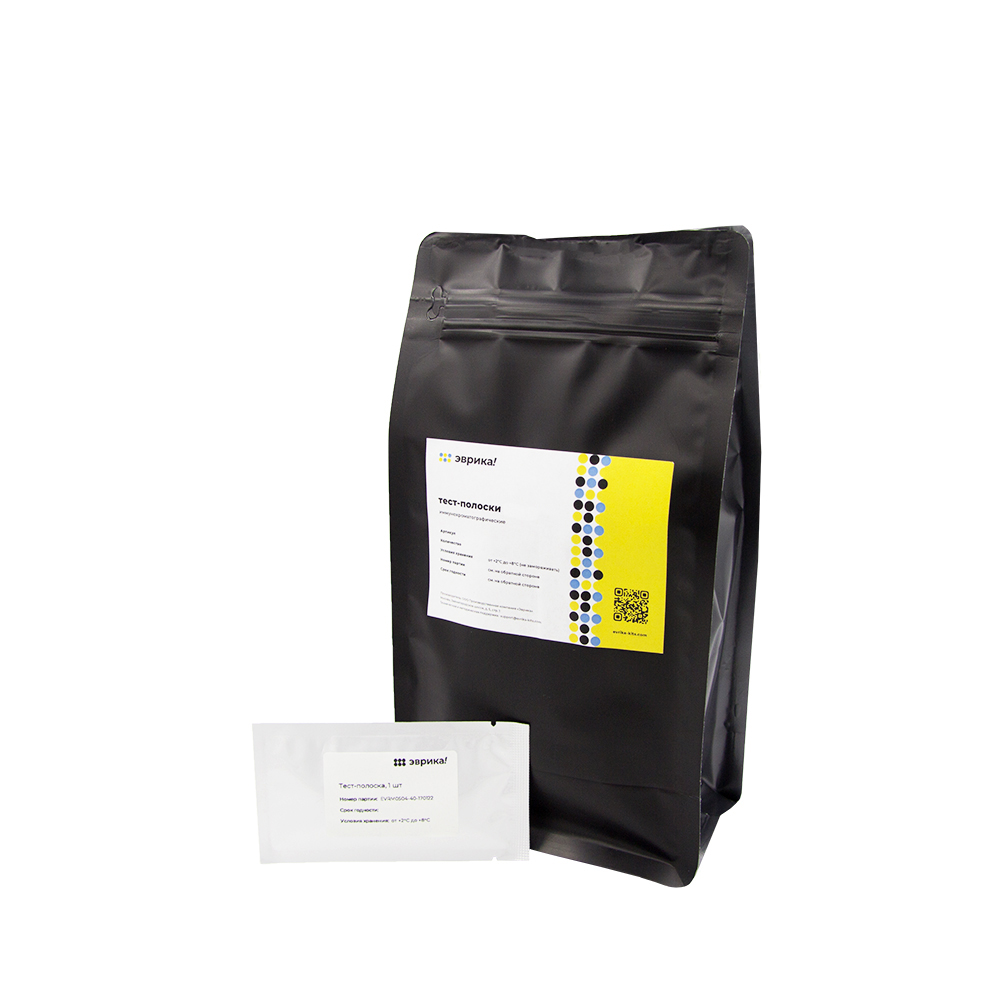 Охратоксин A, тест-полоски иммунохроматографические Эврика M0301-10, 10 шт